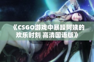 《CSGO游戲中暴躁阿姨的歡樂(lè)時(shí)刻 高清國(guó)語(yǔ)版》