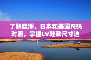 了解歐洲、日本和美國尺碼對照，掌握LV鞋款尺寸選擇技巧