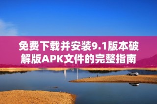 免費下載并安裝9.1版本破解版APK文件的完整指南