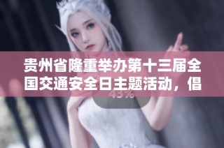 貴州省隆重舉辦第十三屆全國(guó)交通安全日主題活動(dòng)，倡導(dǎo)全民關(guān)注交通安全意識(shí)