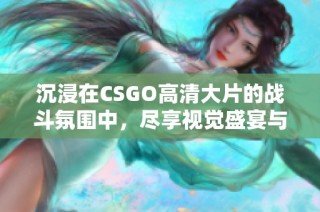 沉浸在CSGO高清大片的戰(zhàn)斗氛圍中，盡享視覺(jué)盛宴與游戲樂(lè)趣