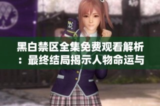 黑白禁區(qū)全集免費觀看解析：最終結(jié)局揭示人物命運與情感糾葛