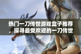 熱門一刀傳世游戲盒子推薦，探尋最受歡迎的一刀傳世游戲盒子排行榜