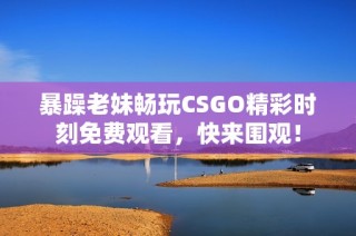 暴躁老妹暢玩CSGO精彩時刻免費(fèi)觀看，快來圍觀！