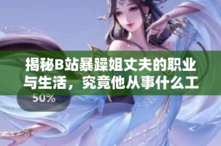 揭秘B站暴躁姐丈夫的職業(yè)與生活，究竟他從事什么工作呢