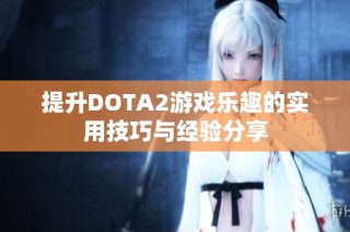 提升DOTA2游戲樂趣的實(shí)用技巧與經(jīng)驗(yàn)分享