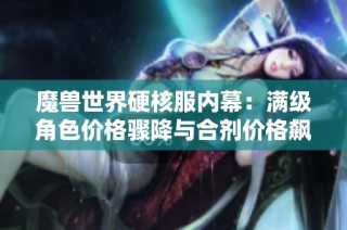 魔獸世界硬核服內(nèi)幕：滿級角色價格驟降與合劑價格飆升的真相探討