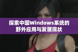 探索中國Windows系統(tǒng)的野外應用與發(fā)展現(xiàn)狀