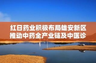 紅日藥業(yè)積極布局雄安新區(qū)推動中藥全產(chǎn)業(yè)鏈及中醫(yī)診療服務(wù)業(yè)務(wù)發(fā)展