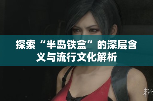 探索“半島鐵盒”的深層含義與流行文化解析