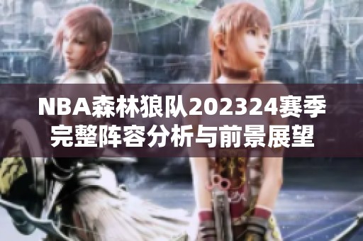 NBA森林狼隊(duì)202324賽季完整陣容分析與前景展望