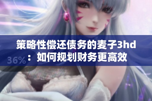 策略性償還債務的麥子3hd：如何規(guī)劃財務更高效