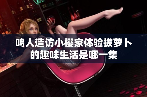 鳴人造訪小櫻家體驗(yàn)拔蘿卜的趣味生活是哪一集