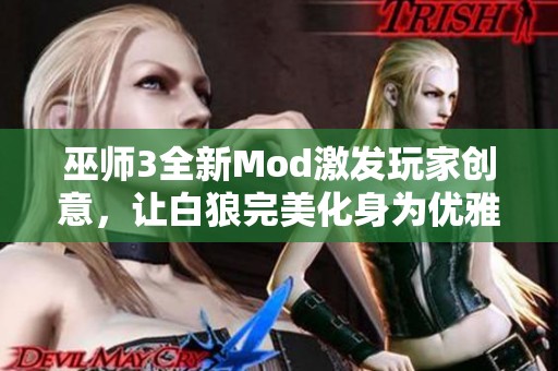 巫師3全新Mod激發(fā)玩家創(chuàng)意，讓白狼完美化身為優(yōu)雅騎士形象