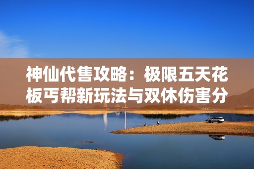 神仙代售攻略：極限五天花板丐幫新玩法與雙休傷害分析，助力星宿逍遙轉(zhuǎn)職之路！