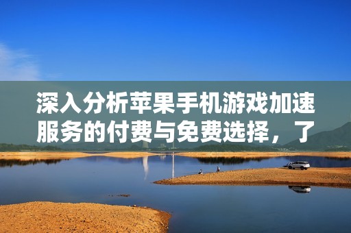 深入分析蘋果手機游戲加速服務的付費與免費選擇，了解各類工具的特點