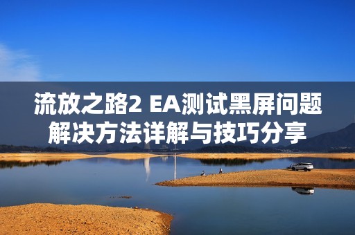 流放之路2 EA測(cè)試黑屏問題解決方法詳解與技巧分享