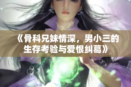 《骨科兄妹情深，男小三的生存考驗(yàn)與愛(ài)恨糾葛》