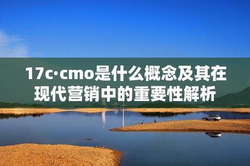 17c·cmo是什么概念及其在現(xiàn)代營銷中的重要性解析