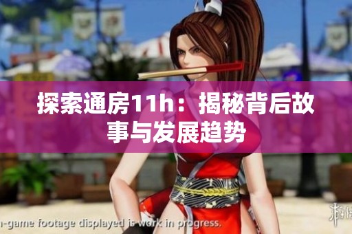 探索通房11h：揭秘背后故事與發(fā)展趨勢