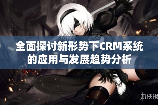 全面探討新形勢下CRM系統(tǒng)的應(yīng)用與發(fā)展趨勢分析