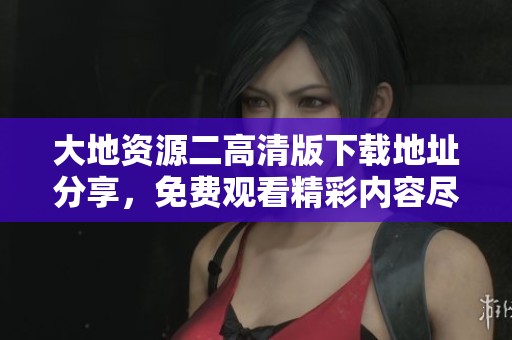 大地資源二高清版下載地址分享，免費觀看精彩內(nèi)容盡在其中